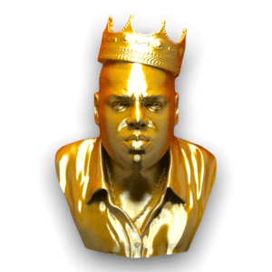 Notorious Big Bust Biggie Smalls Statue Sculpture