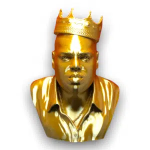 Notorious Big Bust Biggie Smalls Statue Sculpture