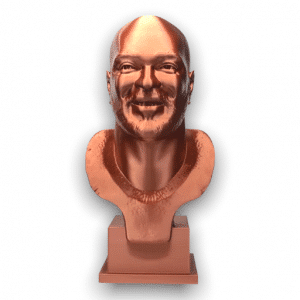 Emmitt Smith Bust Hall of Fame Sculpture
