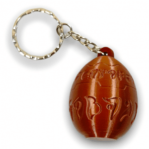 Jak and Daxter Precursor Orb Keychain Egg Keyring