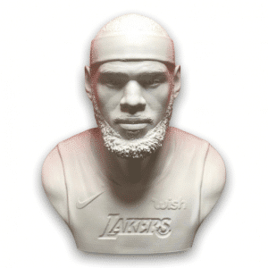 LeBron James Bust Sculpture Statue v2