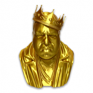 Notorious Big Bust Biggie Smalls Statue Sculpture V2