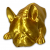 Sleeping Frenchie Sculpture French Bulldog Statue Dog figurine