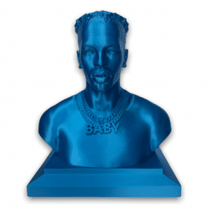 Lil Baby Bust Rapper Sculpture