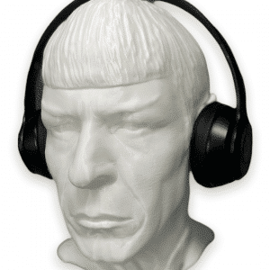 Leonard Nimoy Headphone Holder | Spock Headphone Stand | Bust