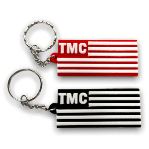 Nipsey Hussle TMC Flag  Keychain The Marathon Continues