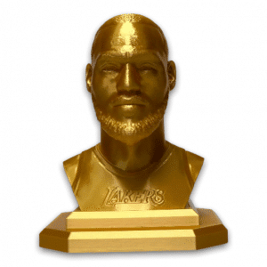 LeBron James Bust With Base Sculpture