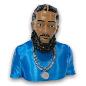 Nipsey Hussle Bust The Marathon Continues Sculpture V5