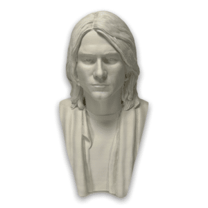Kurt Cobain Bust Nirvana Sculpture