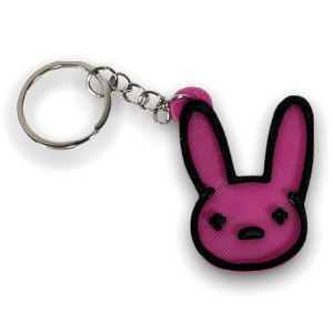 Bad Bunny Keychain V5