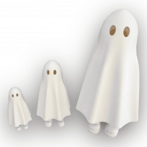 Halloween Ghost With Feet Ghost Decoration as seen on Tiktok with Hidden Feet