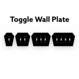 Coffin Light Switch Cover Wallplate, Casket Toggle Plate