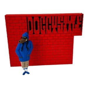 Snoop Dogg DoggyStyle Album Cover Wall Diorama