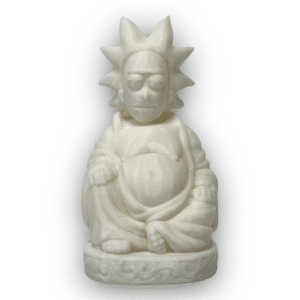 Rick Sanchez Buddha Sculpture Rick and Morty Figure