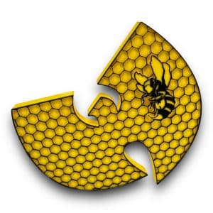 Wu-Tang Clan Honeycomb With Bee 🐝  Decor | Wall Hanger 3D v4