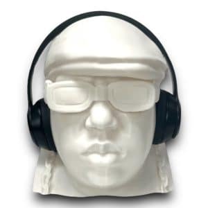 The Notorious B.I.G.  Headphone Stand | Bust | Biggie Sculpture