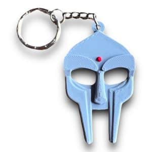 MF Doom Keychain Mask Keyring