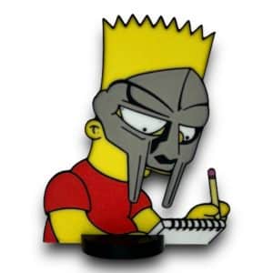 MF Doom / Bart Tabletop Decor | Desk Buddy