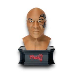 Mike Tyson Bust on Pedestal