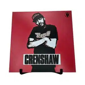 Nipsey Hussle Crenshaw 3D Printed Portrait With Stand