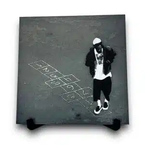 Kendrick Lamar 3D Portrait  With Stand V2