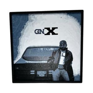 Kendrick Lamar GNX Portrait With Frame