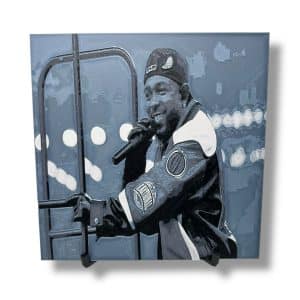 Kendrick Lamar Super Bowl 3D Portrait  With Stand