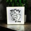 Bad Boy Club Retro LED Light Box 3D Printed PLA Plastic with Power Switch 8.5”