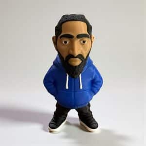 Mini Nipsey Hussle Hip-Hop Legend Figure – 4” 3D Printed Collectible