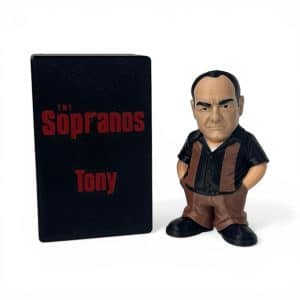 Tony Soprano Collectible Figure with Display Case – 4 Inch Figure