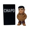El Chapo 4-Inch Collectible Figure with Display Case – Stylized Cartel Figure
