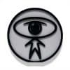 Dilated Peoples Eye Symbol Tabletop Decor | Minimalist Statement Piece | Modern Desk Accent