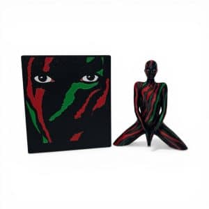 A Tribe Called Quest Midnight Marauders Figure with Display Case | Hip Hop Collectible Decor | ATCQ Art Piece