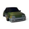 Menace II Society 1991 Foxbody 5.0 West Coast Collectible Display Car