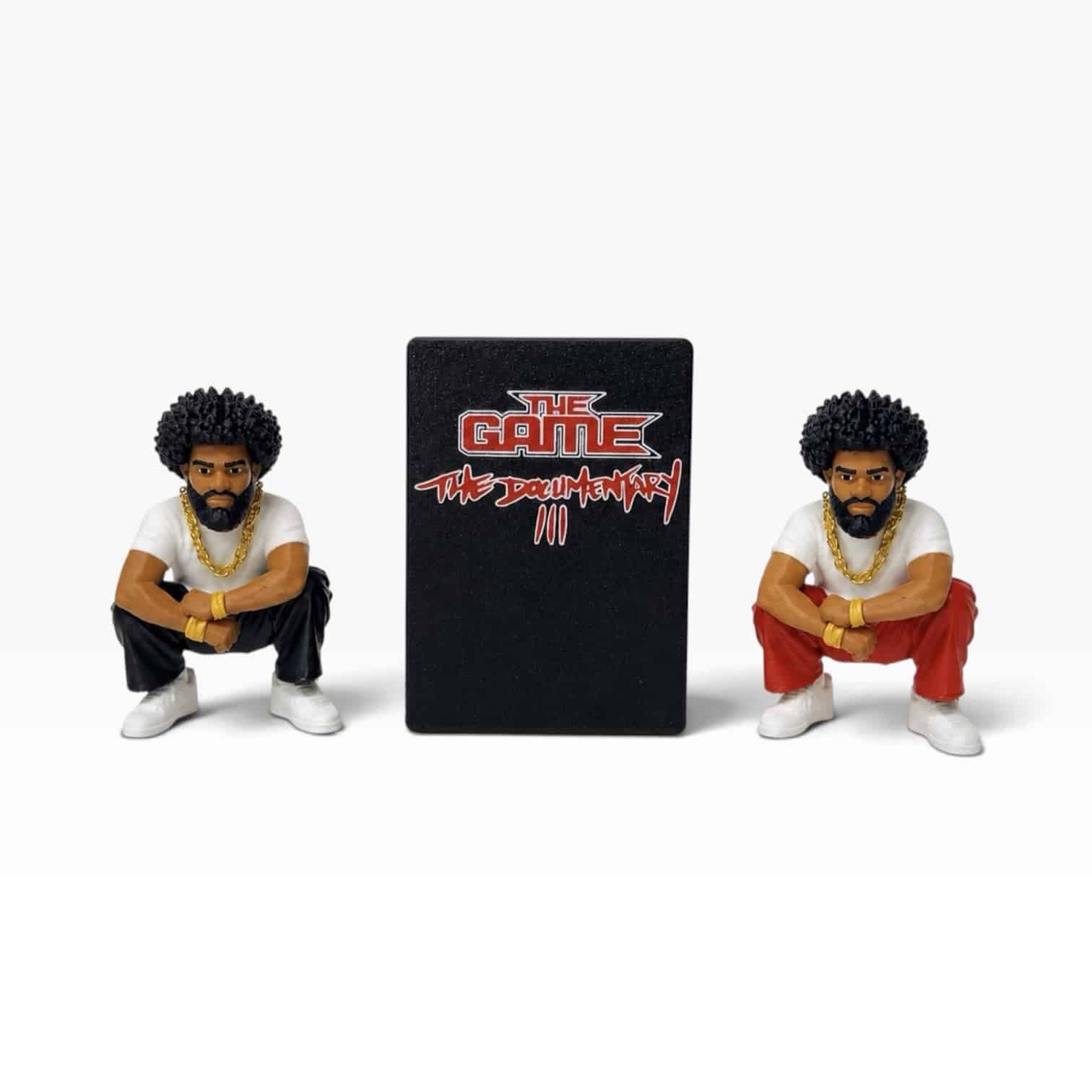 🔥 THE GAME – THE DOCUMENTARY 3 | 4” COLLECTIBLE FIGURE + CASE 🔥