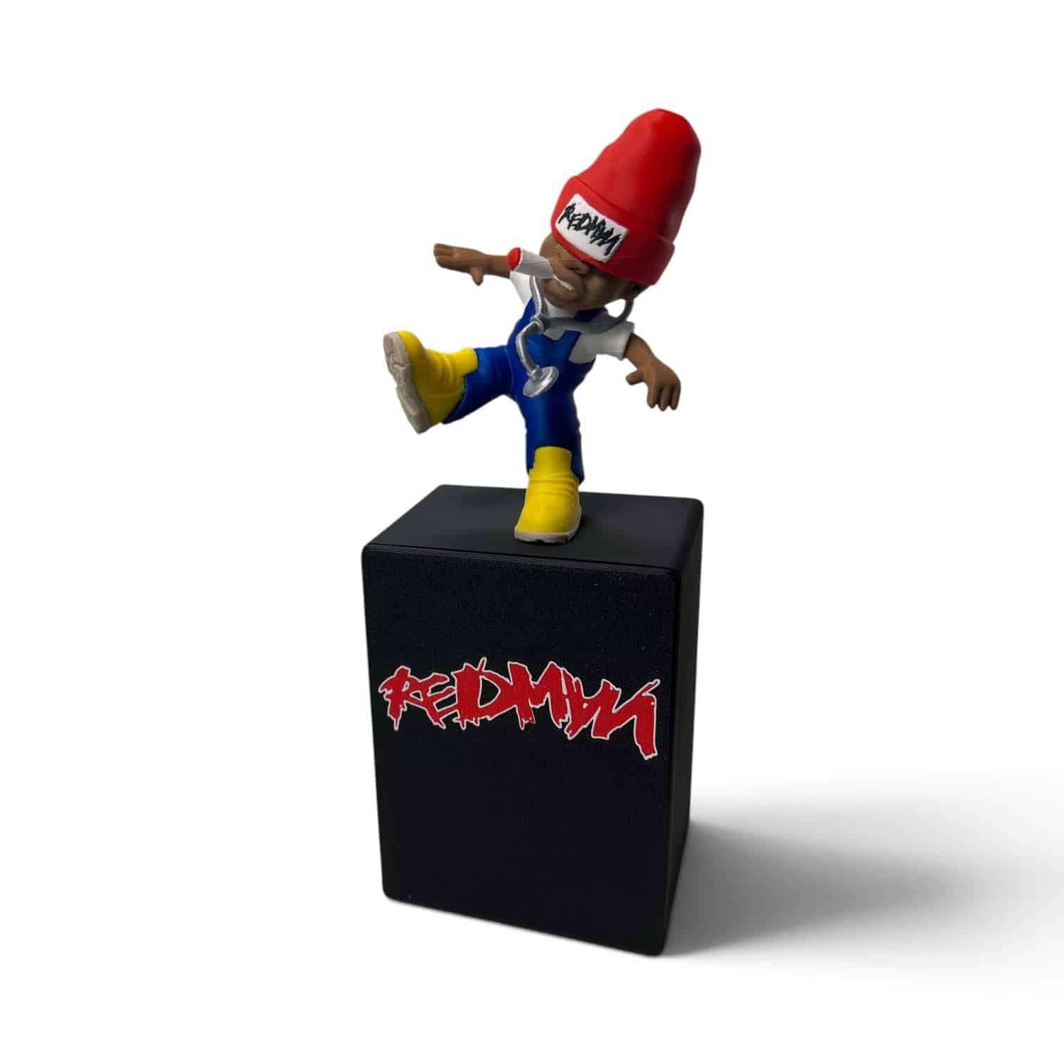 🔥 Legendary Redman Breakthrough Diorama Figure – 4” Multicolor Display Set 🎤🧱 - Image 3