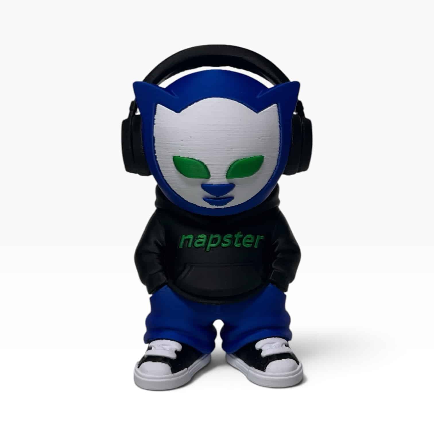 π§ NAPSTER 4β Collectible Figure + Display Case πΏπ₯ - Image 2