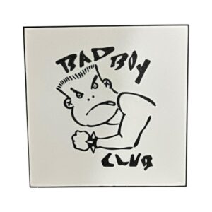 Alternative view of Bad Boy Club Retro LED Light Box 3D Printed PLA Plastic with Power Switch 8.5”