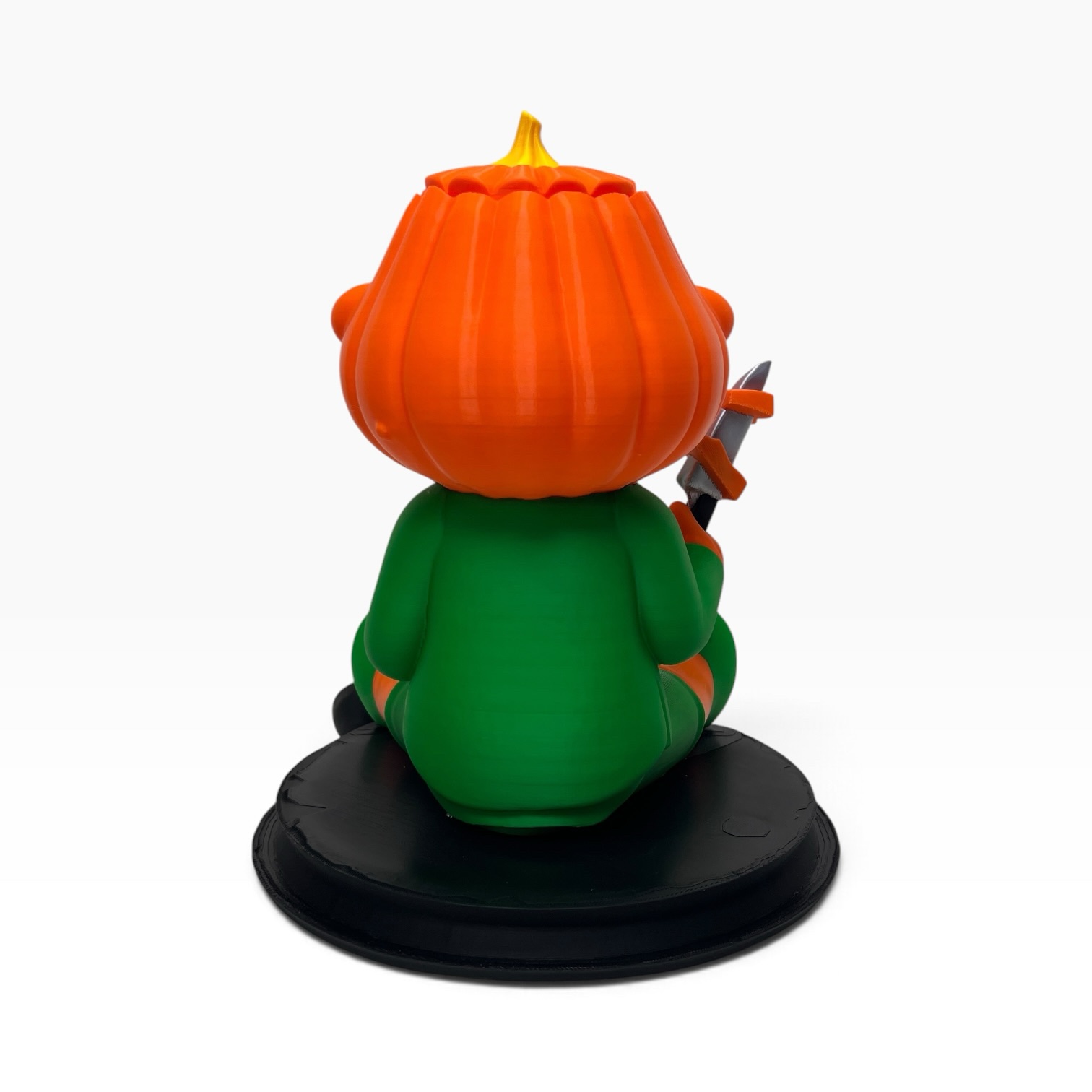 Title: Duncan Pumpkin Garbage Pail Kids Collectible Sculpture 🎃 - Image 3