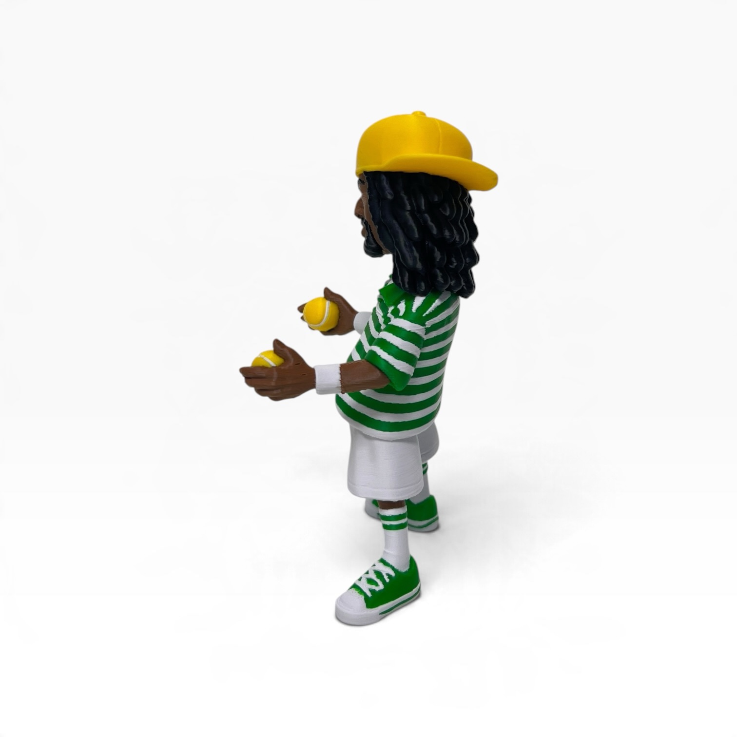 Mac Dre Multicolor 3D-Printed Figure – 4 Inches 👑🌉 - Image 3