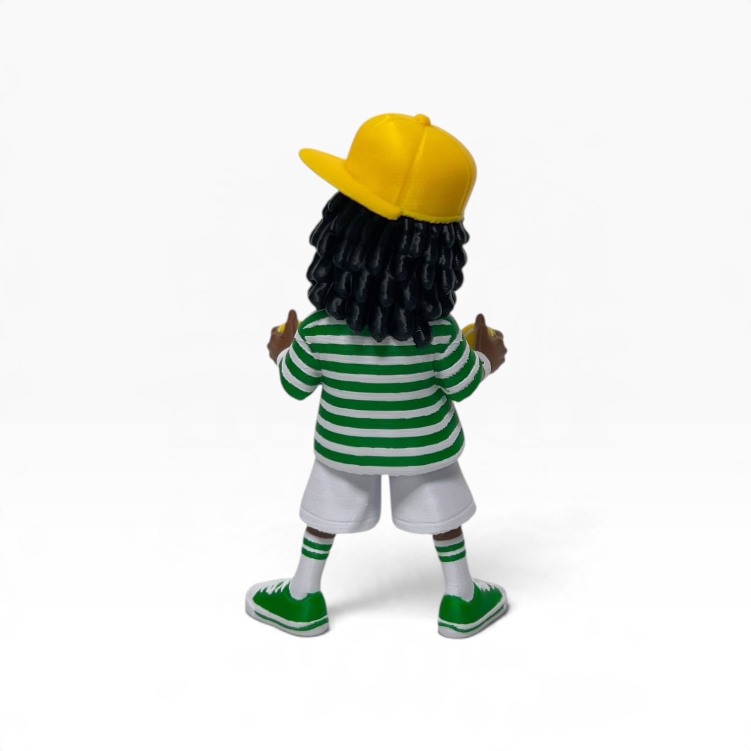 Mac Dre Multicolor 3D-Printed Figure – 4 Inches 👑🌉 - Image 4