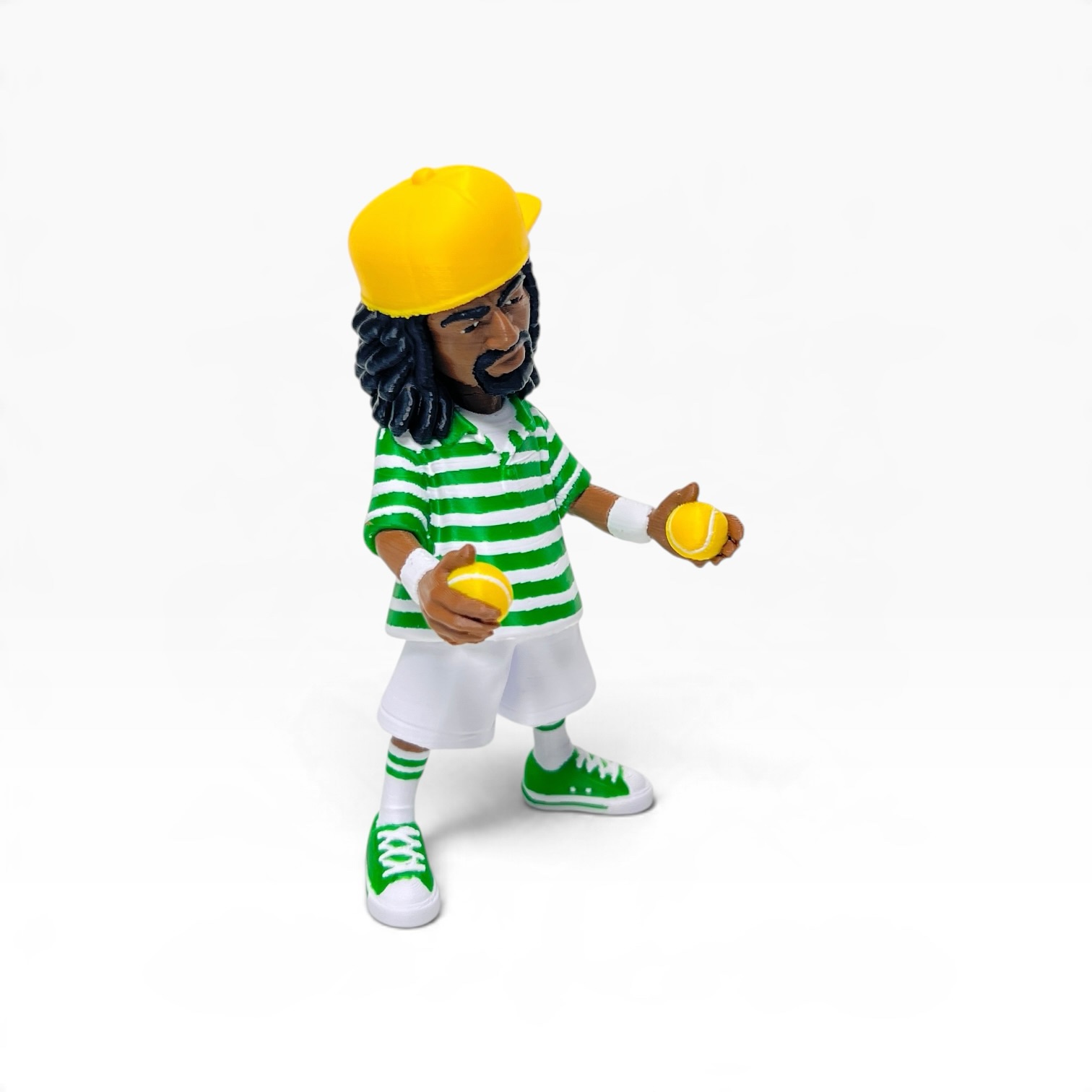 Mac Dre Multicolor 3D-Printed Figure – 4 Inches 👑🌉 - Image 6